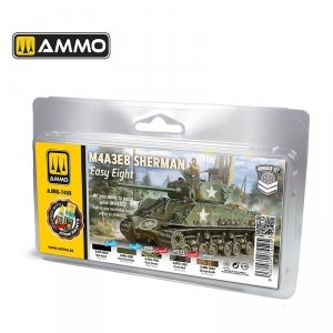Ammo by Mig 7459 M4A3E8 Sherman Easy Eight Set