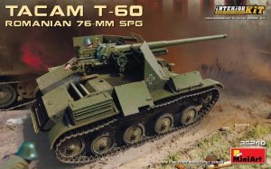 MiniArt 35240 ROMANIAN 76-mm SPG TACAM T-60 INTERIOR KIT 1/35