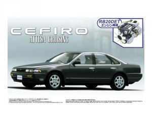 Aoshima 04256 Nissan Cefiro Attesa Cruising 1990 Midle type w/Engine 1/24