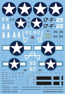 Techmod 32064 Vought F4U-1 Corsair (1:32)