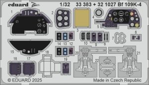 Eduard 33383 Bf 109K-4 KOTARE 1/32