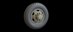 Panzer Art RE35-372 White 666 road wheels (Goodyear) 1/35