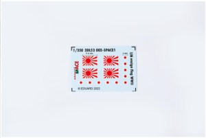 Eduard 3DL53003 IJN ensign flag WWII 1/350
