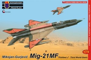 Kozavody Prostejov KPM0088 MiG-21MF 1/72