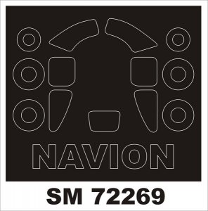 Montex SM72269 L-17A NAVION VALOM 1/72