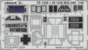 Eduard 491436 MiG-29K HOBBY BOSS 1/48