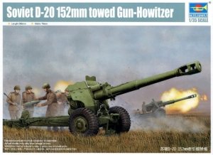 Trumpeter 02333 Soviet D-20 152mm towed Gun-Howitzer (1:35)
