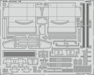Eduard 36495 A34 Comet TAMIYA 1/35