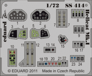 Eduard SS414 Hellcat Mk. I S. A. 1/72 EDUARD