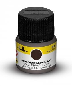 Heller 9010 010 Service Brown - Gloss 12ml