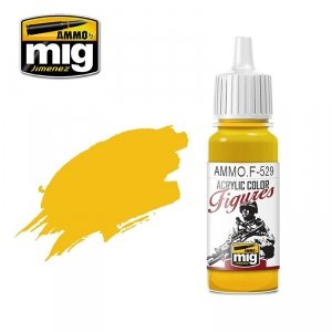 Ammo of Mig Jimenez F529 PURE YELLOW 17ML