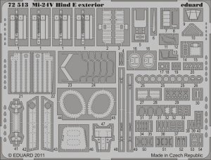 Eduard 72513 Mi-24V Hind E exterior 1/72 ZVEZDA