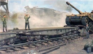 Trumpeter 00221 Schwere Plattformwagen Type SSyms 80 (1:35)