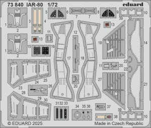 Eduard 73840 IAR-80 detail set IBG 1/72
