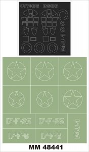 Montex MM48441 F4U-1 CORSAIR HOBBY BOSS 1/48