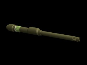 Panzer Art GB35-004 Rh-M 120 Gun barrel for Leopard 2A4 MBT 1/35