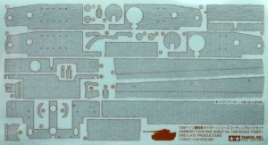 Tamiya 12653 Zimmerit Coating Sheet - Tiger I Late Production