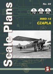 MMP Books 49395 Scale Plans No. 69 RWD-14 Czapla EN