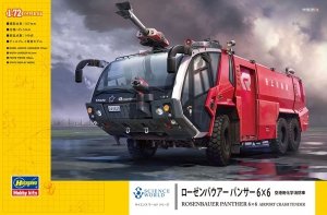 Hasegawa SW05 ROSENBAUER PANTHER 6×6 AIRPORT CRASH TENDER 1/72