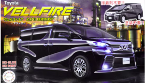 Fujimi 066097 Toyota Vellfire ZA G Edition (Black) 1/24