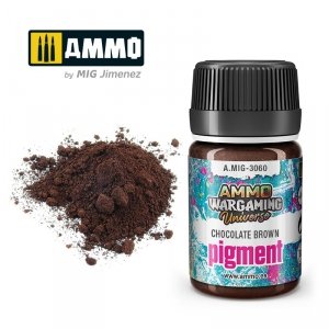 AMMO by Mig Jimenez 3060 Pigment Chocolate Brown 35ml