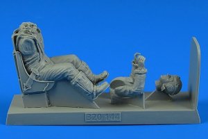 Aerobonus 320144 USAAF WWII Pilot with seat for P-51B/C Mustang for Revell/ Trumpeter 1/32