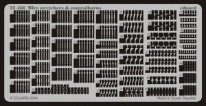 Eduard 72438 Wire Stretchers & Controlhorns 1/72