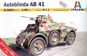 Italeri 6605 Autoblinda AB 41 1/48