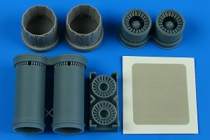 Aires 7397 F-14D Tomcat exhasut nozzles - opened 1/72 Tamiya