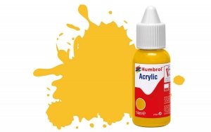 Humbrol DB0024 No 24 Trainer Yellow - Matt 14ml.