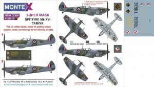 Montex K32270 SPITFIRE Mk XVI 1/32