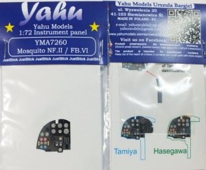 Yahu YMA7260 Mosquito (Tamiya / Hasegawa) 1:72
