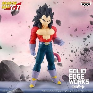 Bandai BP29904 BANPRESTO DRAGON BALL GT SOLID EDGE WORKS SUPER SAIYAN 4 VEGETA