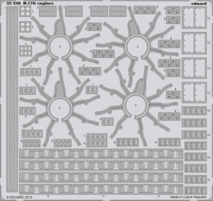 Eduard 32338 B-17G engines 1/32 HK Models