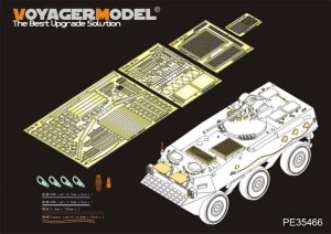 Voyager Model PE35466 WWII U.S. GMC 2.5ton 6X6 Cargo Truck for TAMIYA 35218 1/35