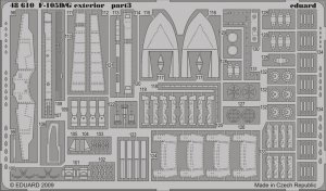Eduard 48610 F-105D/ G exterior 1/48 HOBBY BOSS
