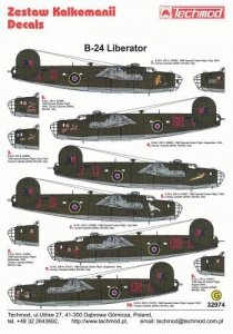 Techmod 32074 - B-24 Liberator 1/32