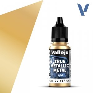 Vallejo 77117 Arcane Gold - True Metallic Metal - Light 18ml