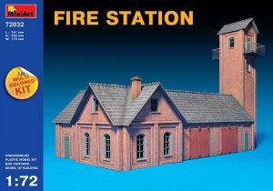 MiniArt 72032 FIRE STATION 1:72