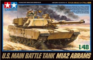 Tamiya 32592 U.S. MAIN BATTLE TANK M1A2 ABRAMS (1:48)