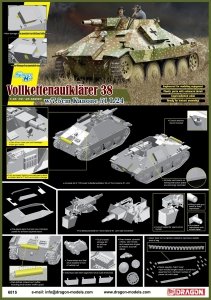 Dragon 6815 Vollkettenaufklaerer 38 w/7.5cm Kanone 51 L/24 1/35
