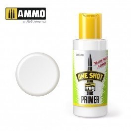 AMMO of Mig Jimenez A.MIG 2041 ONE SHOT PRIMER TRANSPARENT 60ML