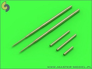 Master AM-48-091 MiG-17PF (Fresco D) - 23mm gun barrels set & Pitot Tubes (1:48)