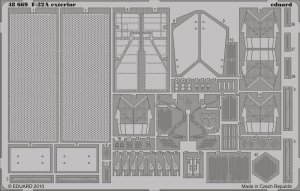 Eduard 48669 F-22A exterior 1/48 Hasegawa
