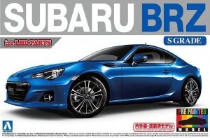 Aoshima 01007 SUBARU BRZ'12 WR BLUE MICA (1:24)