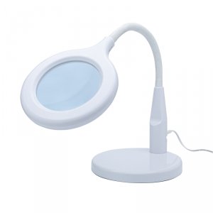 Lightcraft LC8080USB-EU Compact LED Desk Magnifier Lamp / Kompaktowa Biurkowa Lampka Powiększająca LED