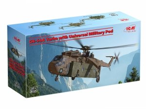 ICM 53057 CH-54A Tarhe with Universal Military Pod 1/35