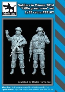 Black Dog F35102 Soldier in Crimea set 1/35