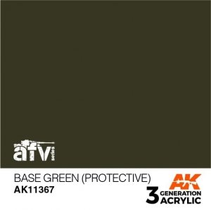 AK Interactive AK11367 Base Green (Protective) 17ml