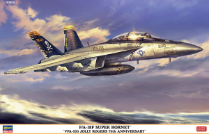 Hasegawa 07552 F/A-18F Super Hornet VFA-103 Jolly Rogers 75th Anniversary 1/48